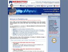 Tablet Screenshot of piwebsites.com